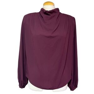Dynamite Maroon Small Blouse